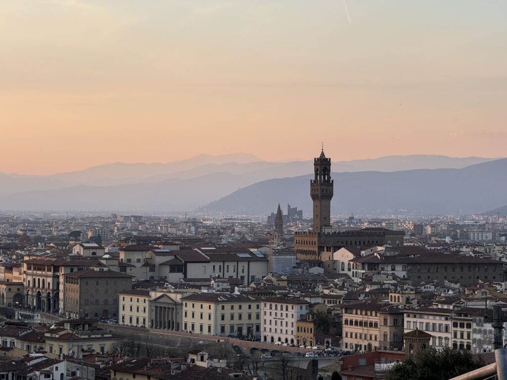 ✈️ Florenz & Rom in 7 Tagen: Lohnt sich die Italien-Kombi? (2026) Piazzale Michelangelo 1024x768