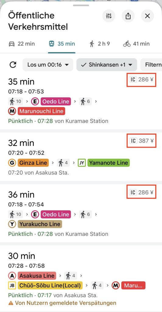 🚆 Tokio Transport Guide: So meisterst du den ÖV in Tokio (Suica, Flughäfen & Tipps) Maps Kosten 532x1024