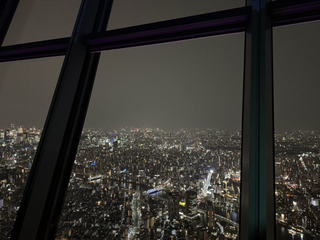 ✈️ 2.5 Wochen Japan: Von der Megacity Tokio bis nach Fukuoka (2025) Skytree Aussicht 1024x768